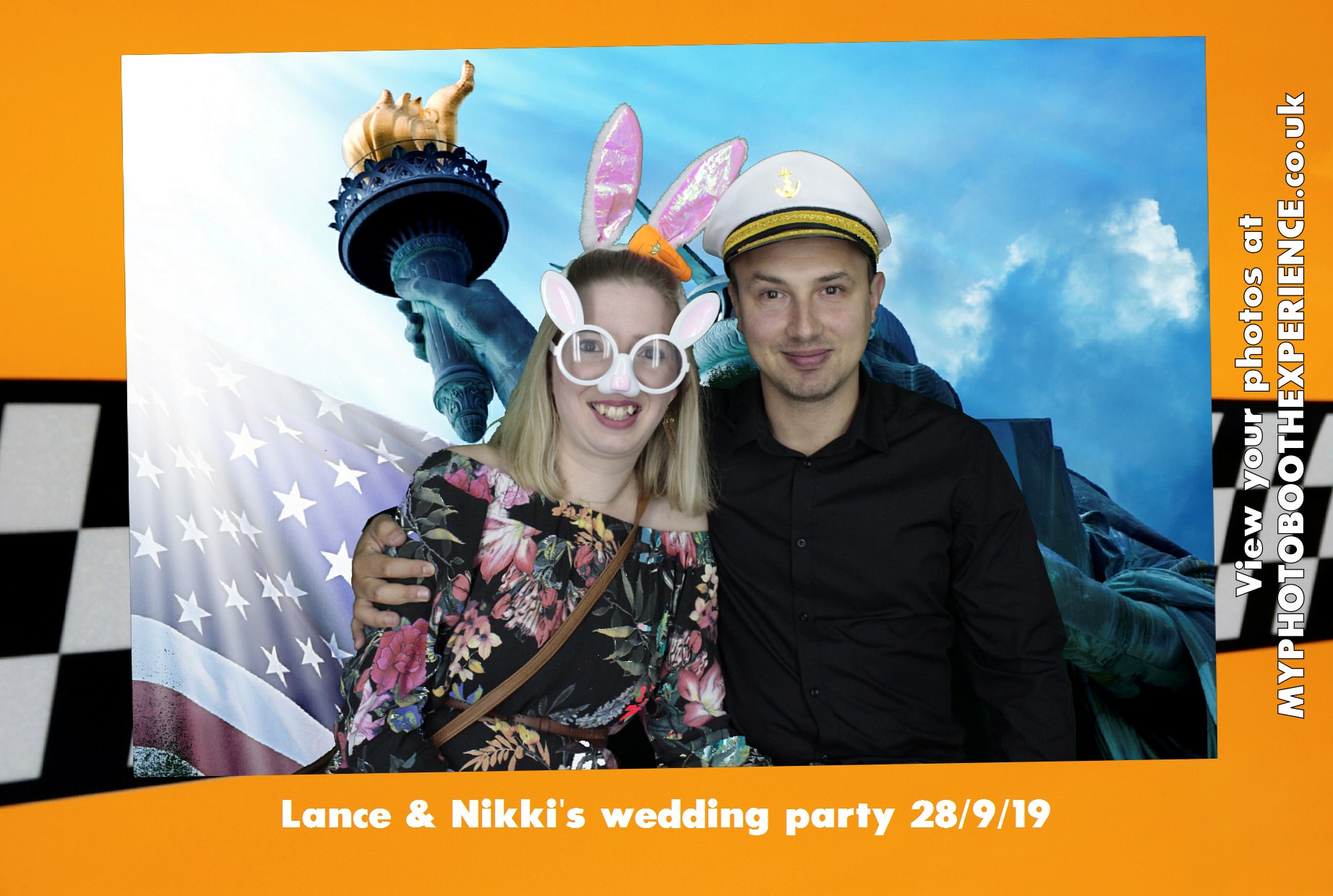 Nikki and Lance's Wedding | View more photos from the event at gallery.myphotoboothexperience.co.uk/u/MyPhotoBoothExperienceLtd/Nikki-and-Lances-Wedding